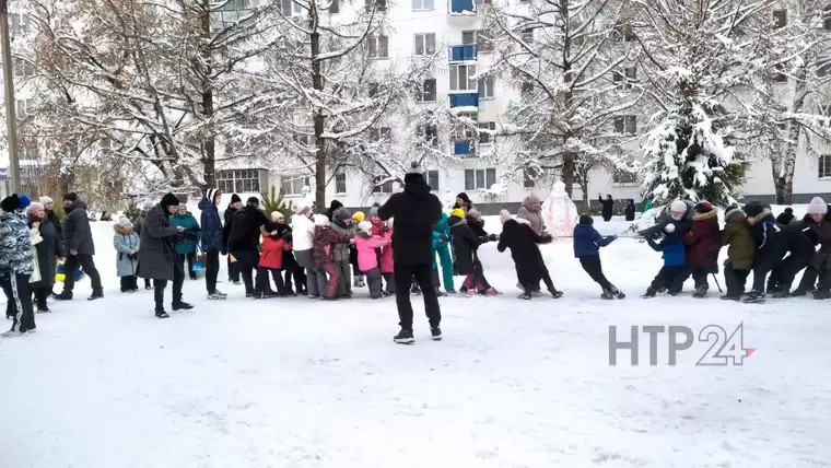 Жители Нижнекамска поделились впечатлениями от зимних забав во дворе