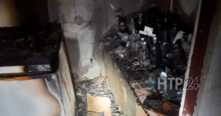 Пожар нанёс ущерб хозяину дома