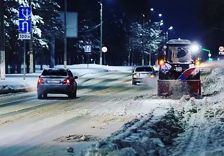 Почти 40 ДТП случилось в Нижнекамске за день из-за смены погоды и нечищеных дорог