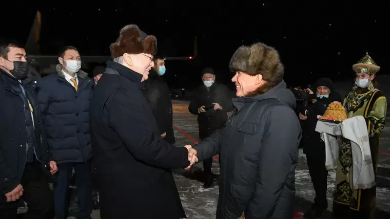 В Татарстан прибыл президент Казахстана Касым-Жомарт Токаев