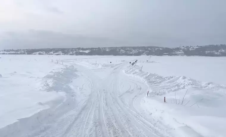 В Татарстане до следующей зимы закрылась ледовая переправа через Каму в с. Соколка