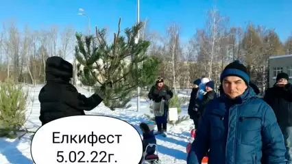 Всем пришедшим на «Ёлкифест» жителям Нижнекамска пообещали призы - НТР 24