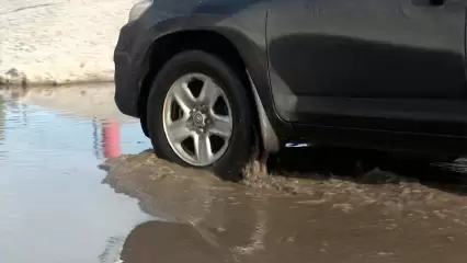 Тепло, но не сухо: Нижнекамск начал утопать в лужах - НТР 24