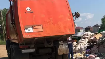 Жительница Нижнекамска пожалела девушку, целующуюся с водителем мусоровоза