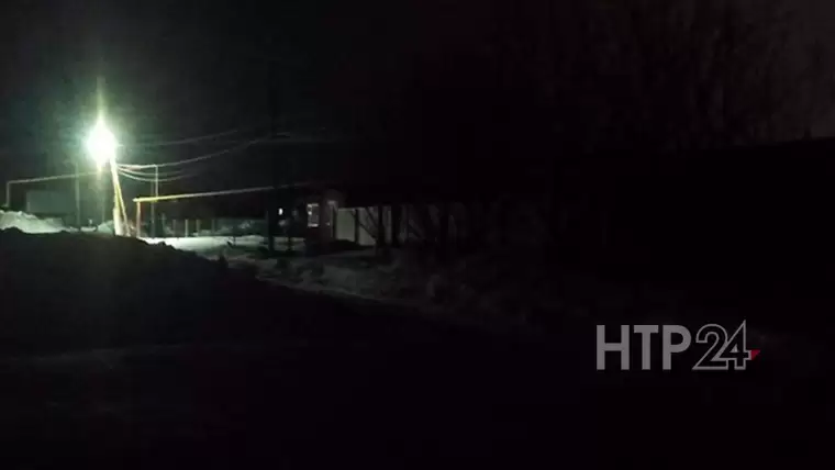 В деревне под Нижнекамском пообещали заменить фонари, которые не работают 2 месяца