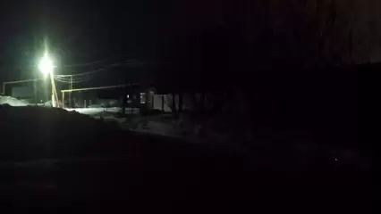 В деревне под Нижнекамском пообещали заменить фонари, которые не работают 2 месяца