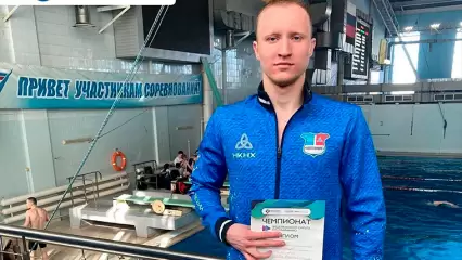 Пловец из Нижнекамска завоевал «серебро» на соревнованиях в Пензе