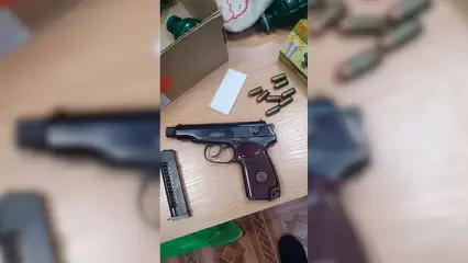 В татарстанском лесу задержали парня с пистолетом и пятью гранатами