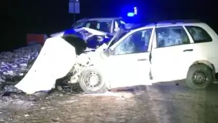 В Татарстане в ДТП погиб молодой водитель,  два ребёнка и один взрослый пострадали