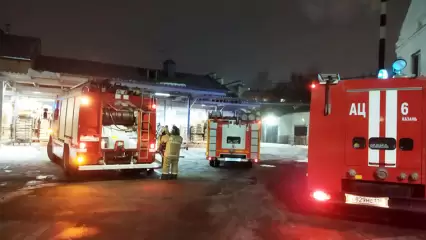 В Казани эвакуировали персонал хлебозавода из-за задымления
