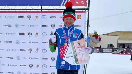 Нижнекамская лыжница взяла «бронзу» на чемпионате России