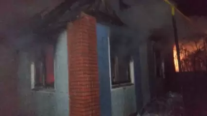 Названа предварительная причина смертельного пожара в деревне под Нижнекамском
