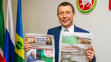 Руководитель исполкома НМР Рамиль Муллин подписался на газеты медиахолдинга НТР