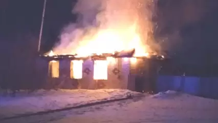 В Татарстане два брата погибли при пожаре в своём доме