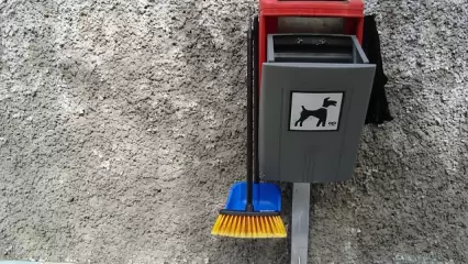 В Нижнекамске могут появиться автоматы с пакетами для уборки за домашними животными