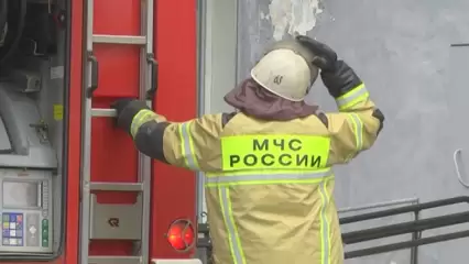 В Татарстане при пожаре в жилом доме пострадал ребёнок