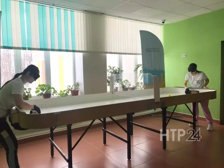 В Нижнекамске проходит республиканский турнир по настольному теннису для слепых