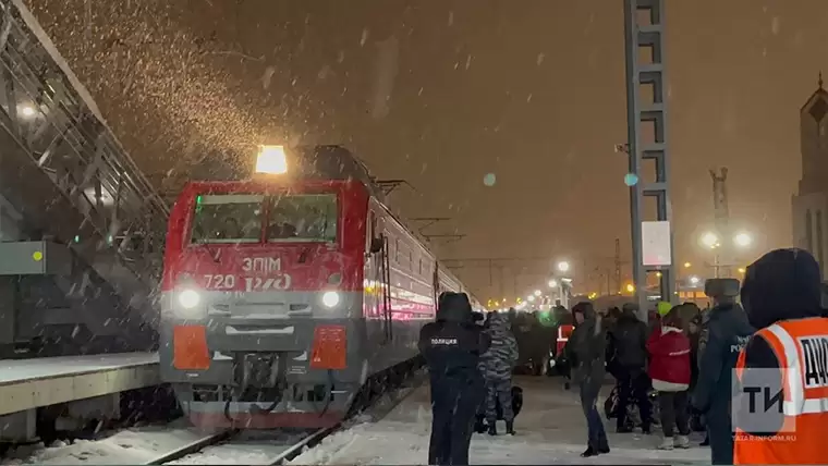 В Татарстан прибыл поезд с вынужденными переселенцами с ДНР и ЛНР