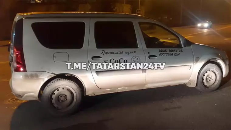В Казани по городу разъезжал пьяный подросток за рулём автомобиля
