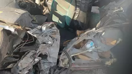 Водитель «Оки» погиб при лобовом столкновении с грузовиком на трассе в Татарстане - НТР 24