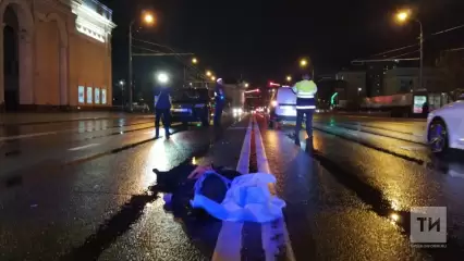В Казани иномарка сбила двух женщина – одна погибла на месте