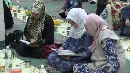 В Центральной Соборной мечети Нижнекамска провели ифтар на 700 человек