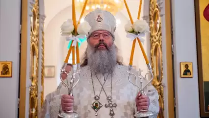 В Нижнекамске совершит Божественную литургию митрополит Казанский и Татарстанский Кирилл