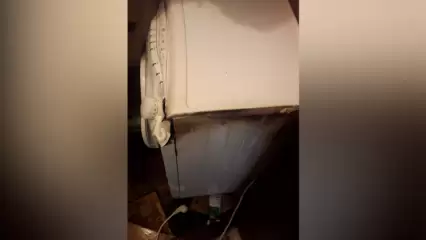 В квартире на пр. Химиков в Нижнекамске сгорела стиральная машина