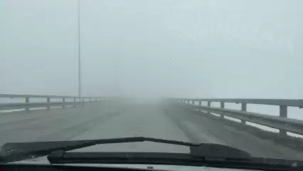 Татарстанские водители предупредили о сильном тумане на трассе