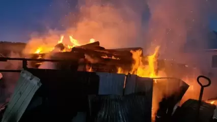 При пожаре на даче под Казанью погиб мужчина