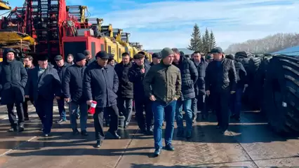 В Апастовском районе провели заседание зонального штаба по подготовке техники к весенне-полевым работам
