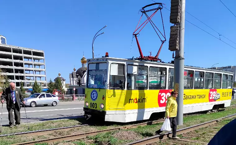 В Татарстане двое детей пострадали при сходе трамвая с рельсов