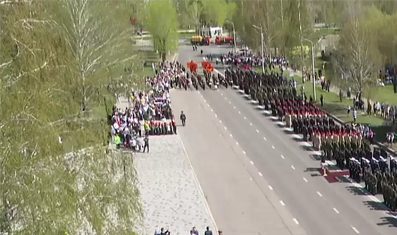 День Победы. Прямая трансляция с площади Победы в Нижнекамске
