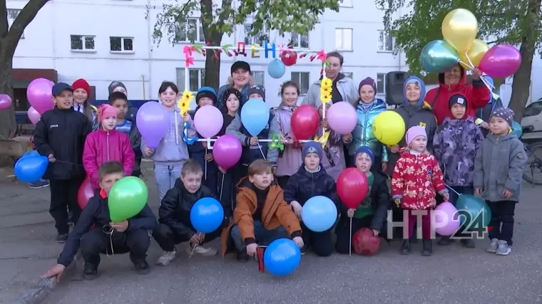 В Нижнекамске жители сразу нескольких микрорайонов собрались вместе, чтобы отметить День соседей