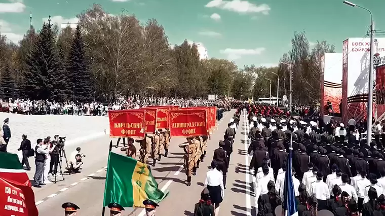 Нижнекамцев приглашают на митинг и парад в честь Дня Победы