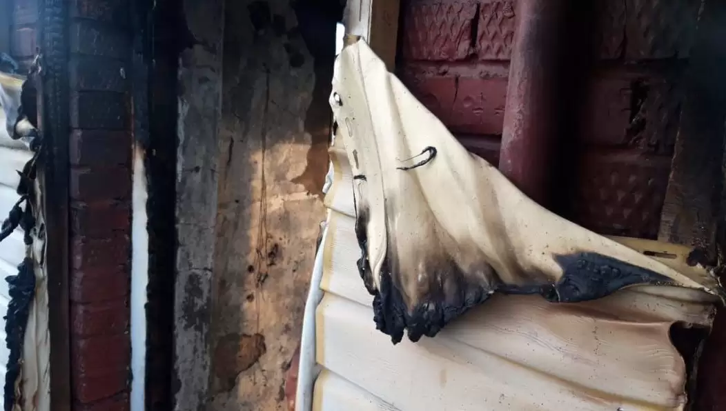 В Нижнекамском районе в жилом доме загорелась веранда