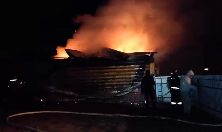У жительницы Старошешминска в Нижнекамском районе сгорела баня