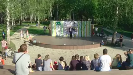 В парках Нижнекамска до 30 сентября будет проходить летняя программа