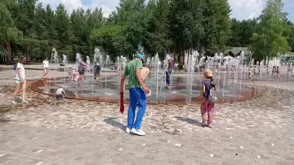 Нижнекамцы возмутились нестабильной работой фонтанов в городе - НТР 24
