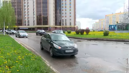 В Нижнекамске начался ремонт участка дороги на ул. Корабельной около «Лагуны»