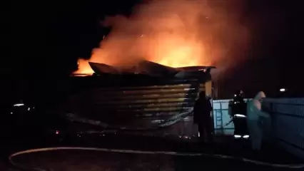 У жительницы Старошешминска в Нижнекамском районе сгорела баня - НТР 24