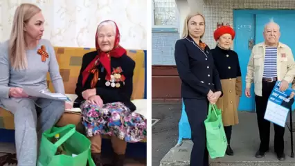 Ветераны Великой Отечественной войны из Нижнекамска получили подарки от Олега Морозова