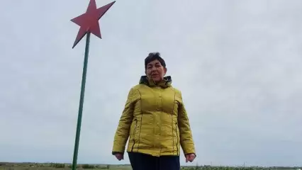 К нижнекамским поисковикам на «Вахту памяти» приехала внучка красноармейца Ивана Губарева - НТР 24