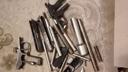 В квартире жителя Нижнекамска обнаружен арсенал оружия - НТР 24