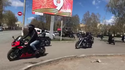 Более сотни нижнекамцев приняли участие в автопробеге в честь Дня Победы - НТР 24