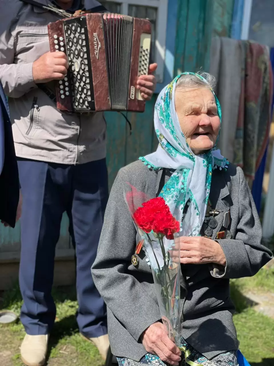 В Нижнекамском районе поздравили ветеранов Великой Отечественной войны —  НТР 24