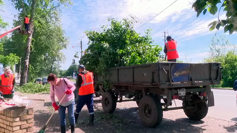 В Нижнекамске провели уборку на роднике на ул. Чабьинской