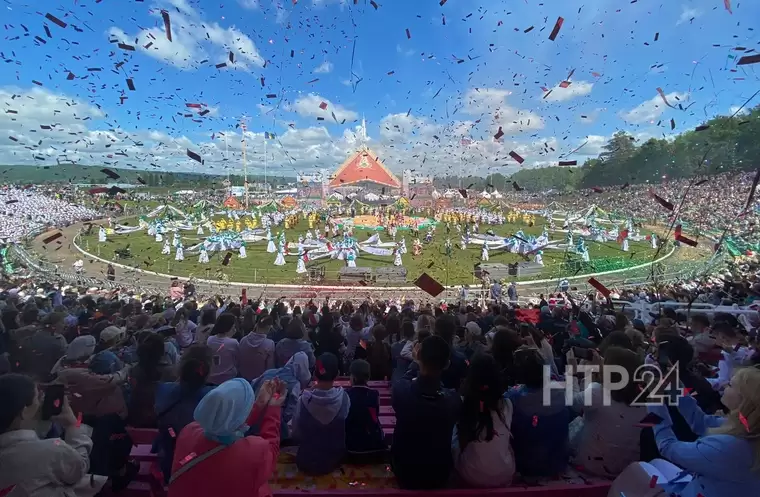 Более 40 тыс. человек посетили Сабантуй в Нижнекамске