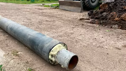 Бесхозные трубы в посёлке Строителей поставят на баланс Нижнекамска