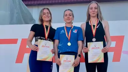 Нижнекамка стала чемпионкой ПФО по лёгкой атлетике